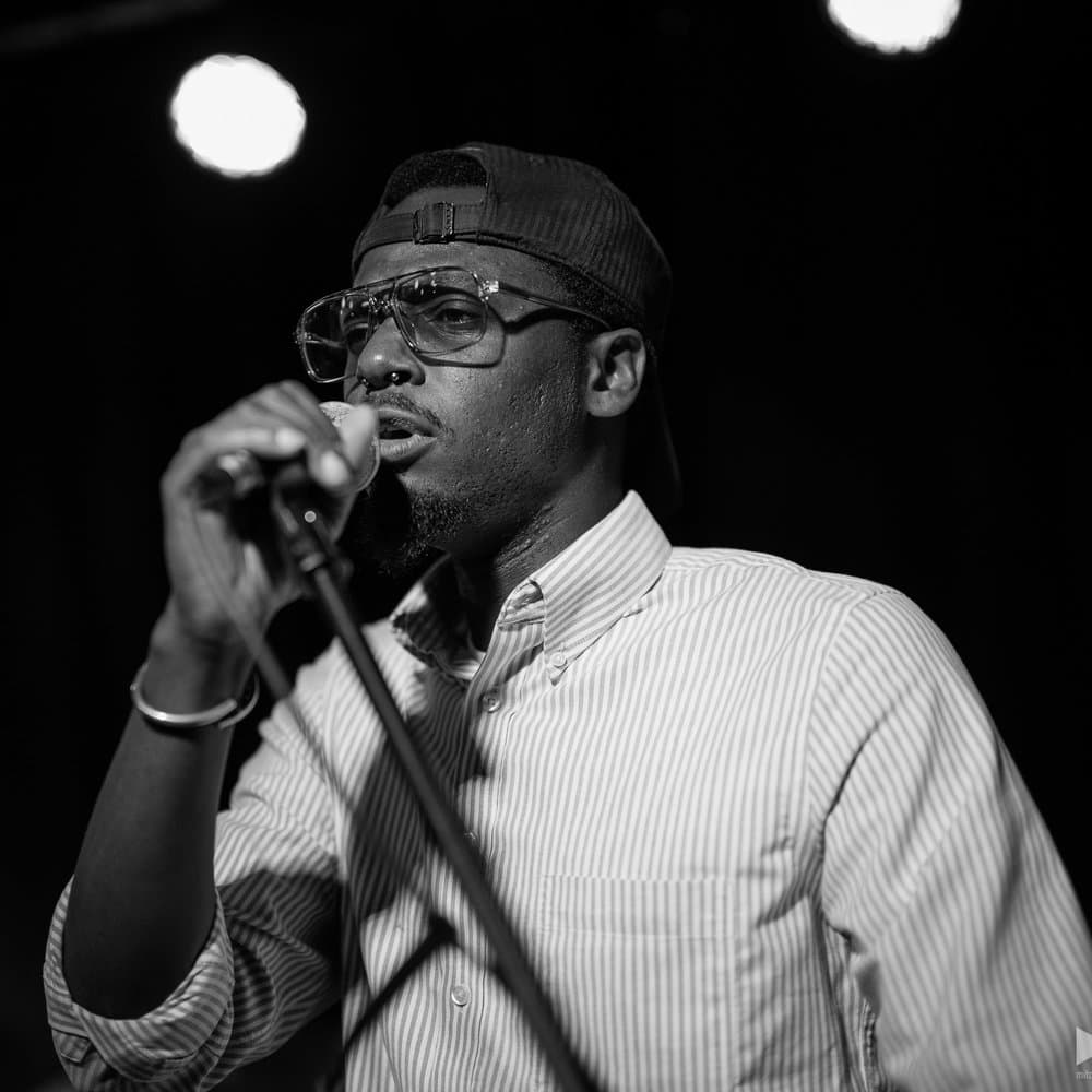 Dre Peace performing 1